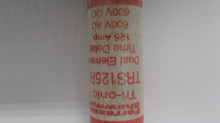 Used Ferraz Shawmut Tri-onic TRS125R