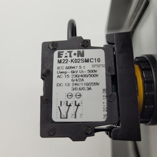 Used SCE Industrial Control Panel Enclosure Type 12 Eaton N22-K02SMC10