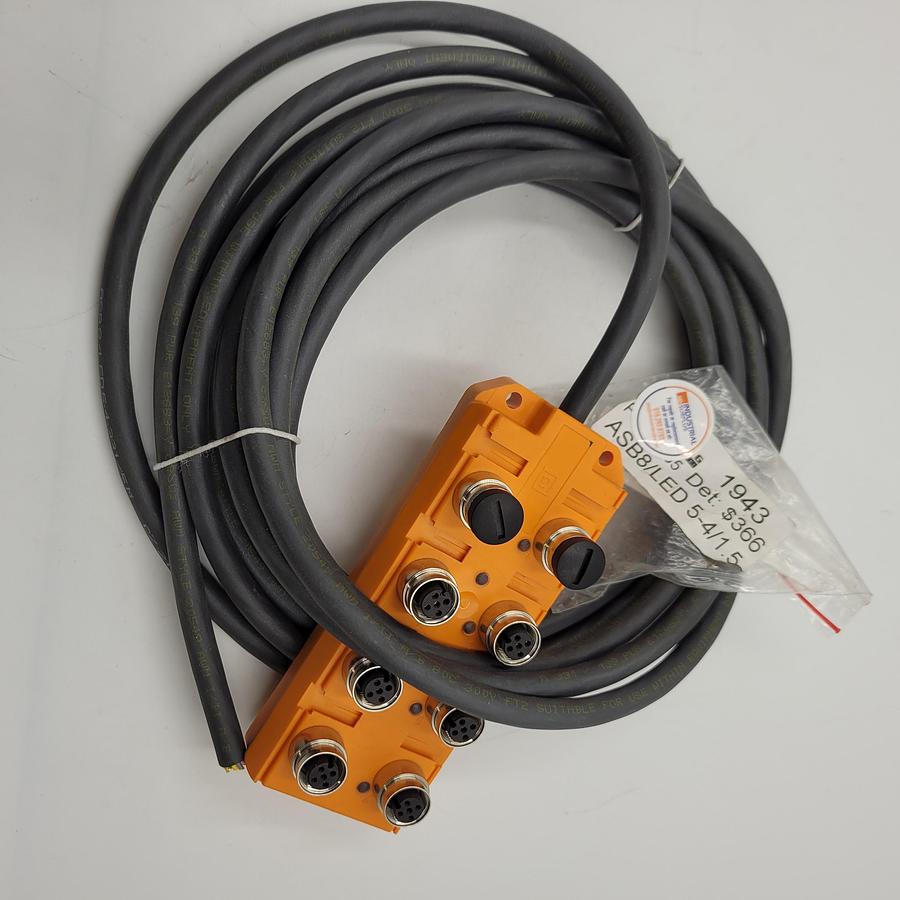Lumberg Automation ASB 8-LED 5-4-331 / 1.5Meters long Distribution Module *NEW*