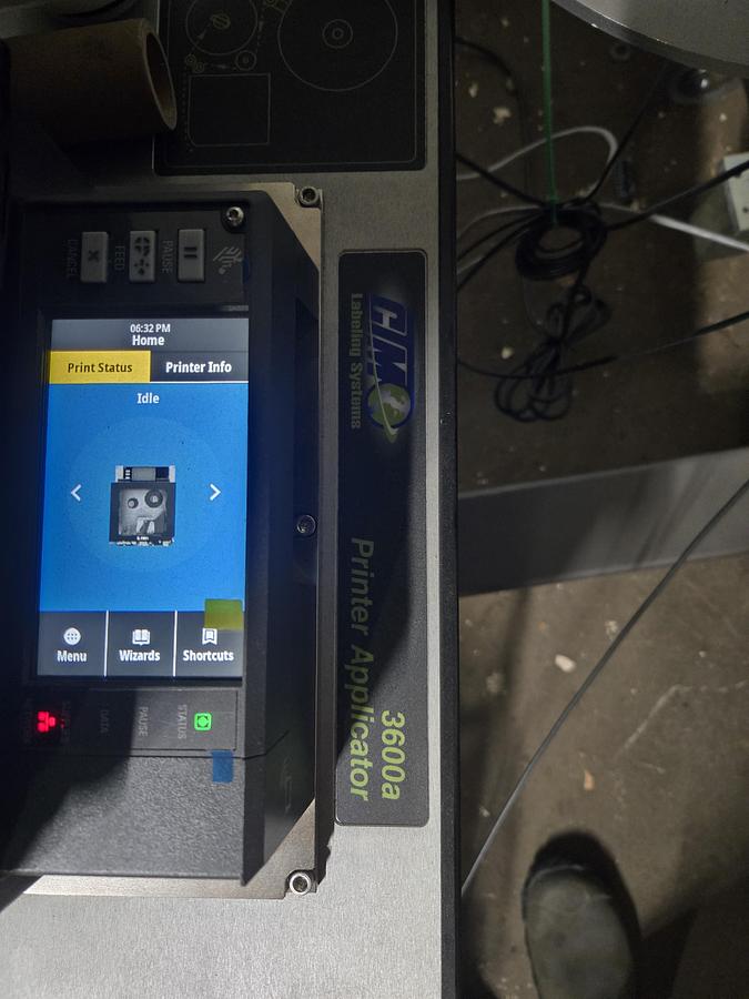 Used CTM 3600a Print - Apply labeler 3600a PA