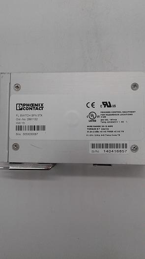 Used Phoenix Contact FL Switch SFN 5TX 2891152