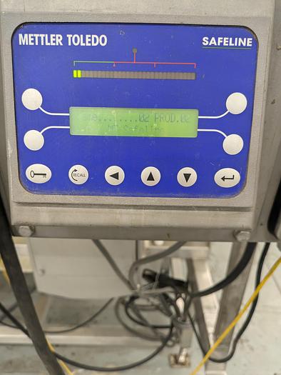 Used Safeline metal detector