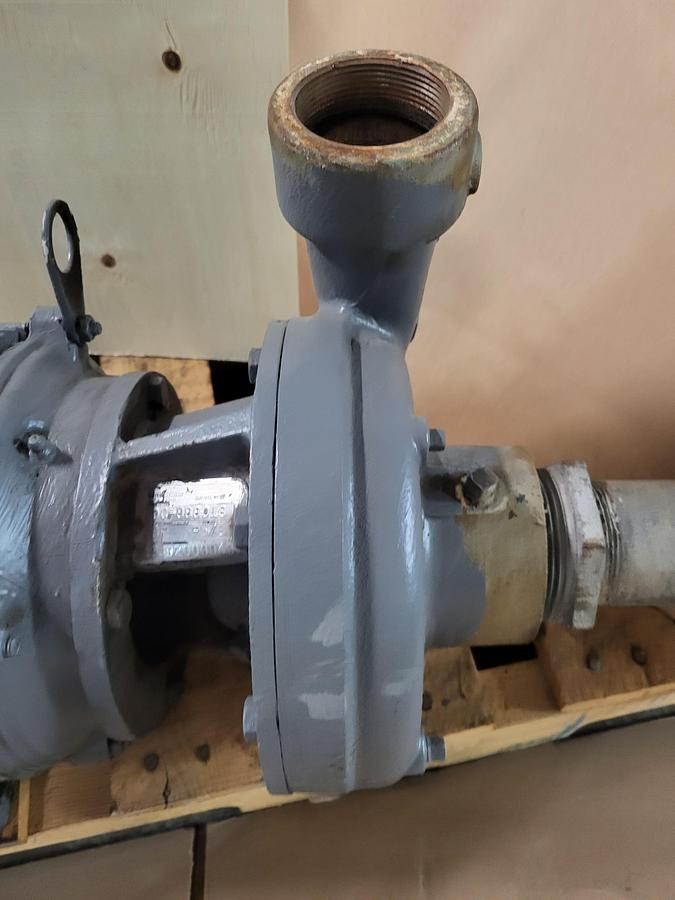 Used US Electrical Motor 7.5 HP Model 5720A frame 184JM 3465 RPM & Deming Pump 4359200094