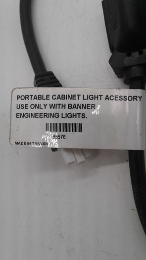 Used Banner Portable Cabinet Light Accessory 85576