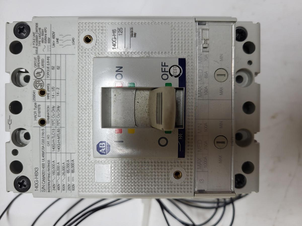 Used Allen-Bradley 140G-H6X3