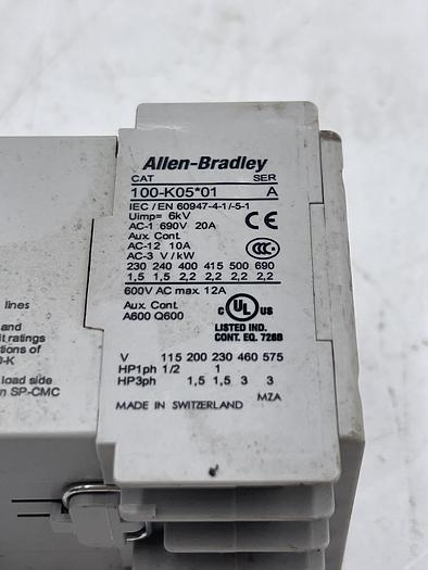 Used Allen-Bradley 100-K05*01 Ser A