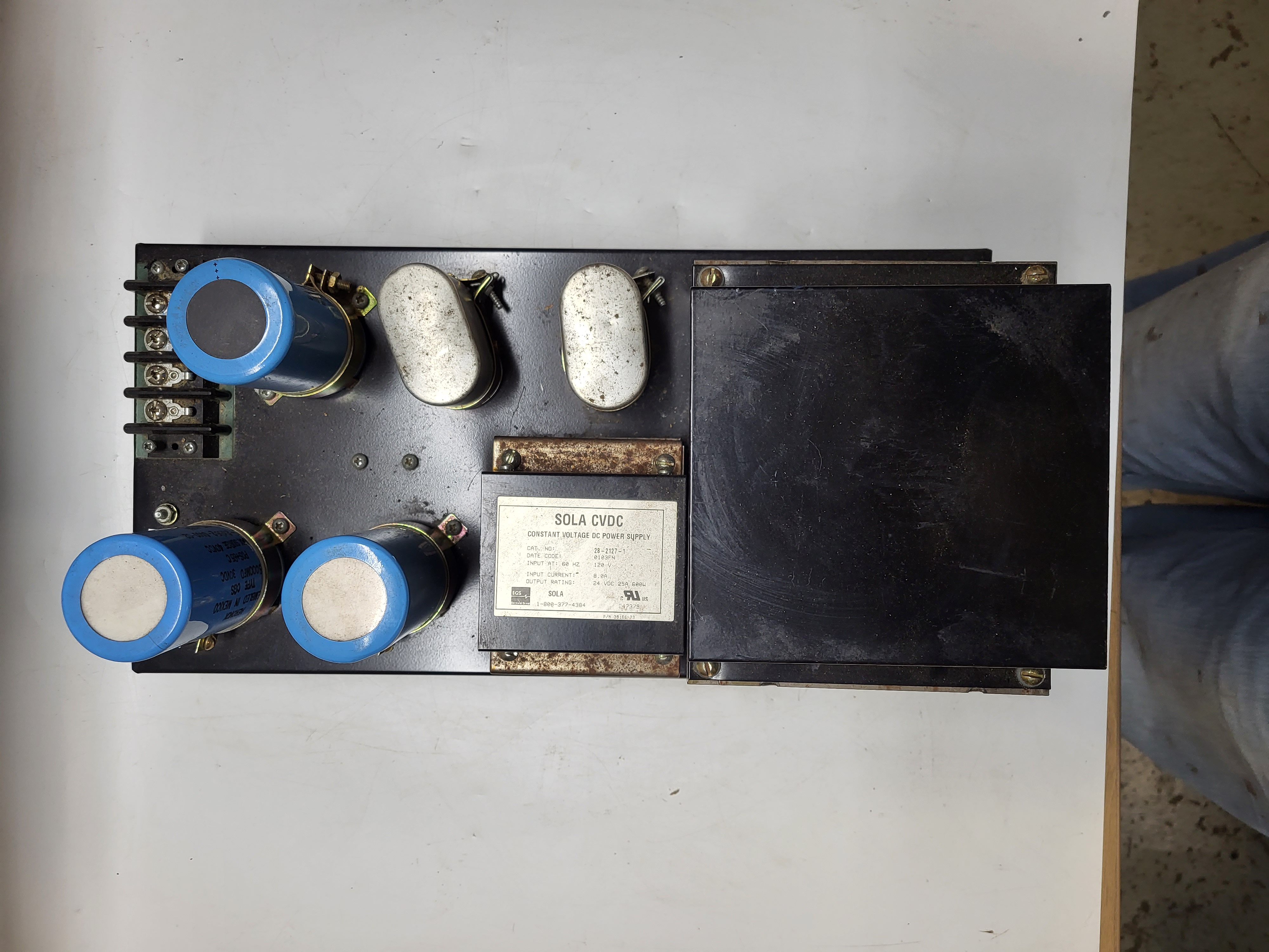 Used Sola CVDC Power Supply 28-2/27-1