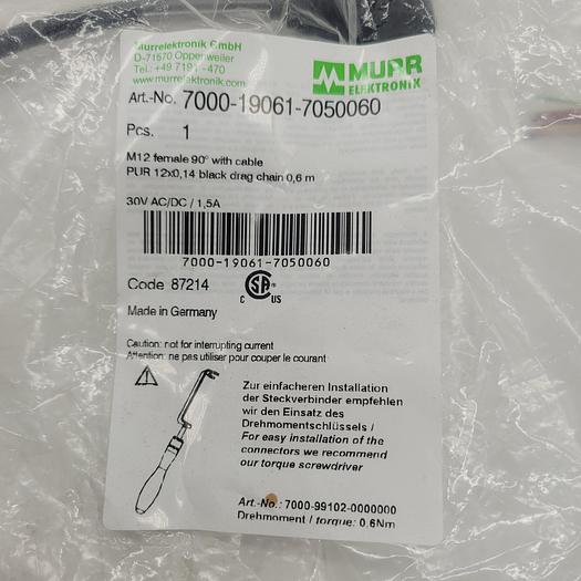 Murr Elektronik 7000-19061-7050060