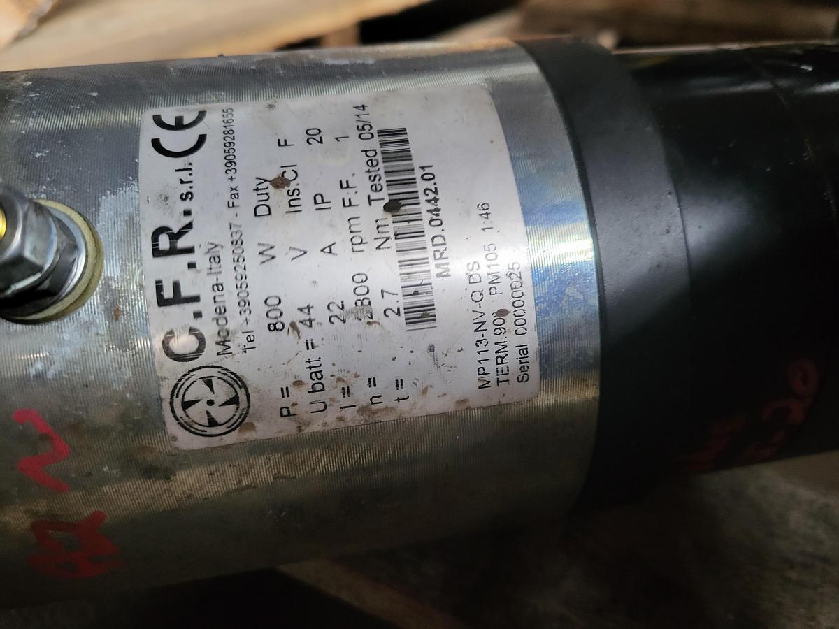 Used C.F.R s.r.l MP113-NV-Q DS Steer motor