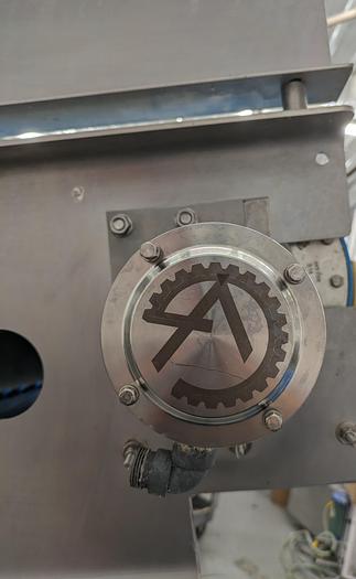 Used safeline metal detector, conveyor, intralox