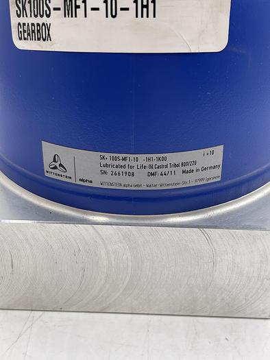 Used WITTENSTEIN SK+100S-MF1-10-1H1-1K00