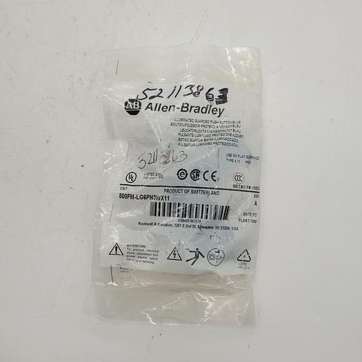 Used Allen-Bradley 800FM-LMP44PN3RX12L Ser.B