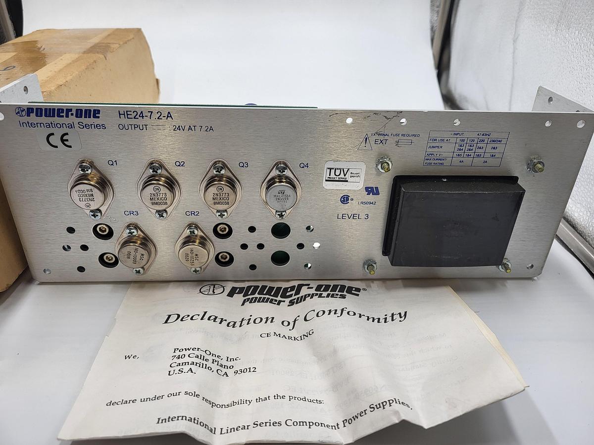 Power One power supply HE24-7.2-A *new in box*