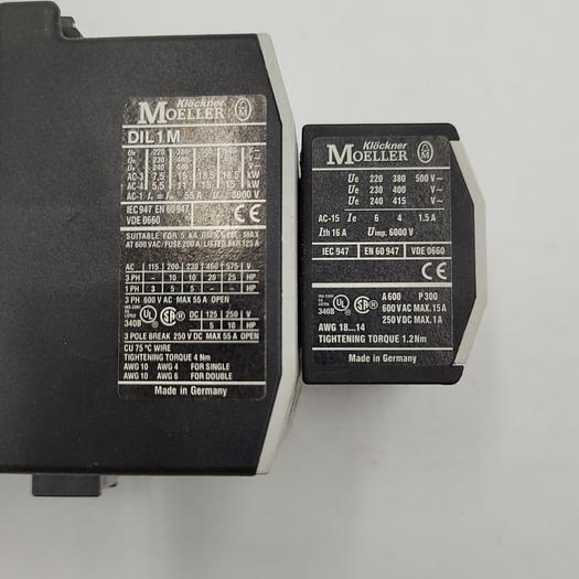 Used DIL1M-230V/50HZ/60HZ & 22DILM