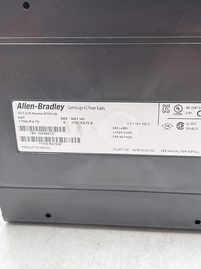 Used Allen-Bradley 1756-PA75 Ser B 