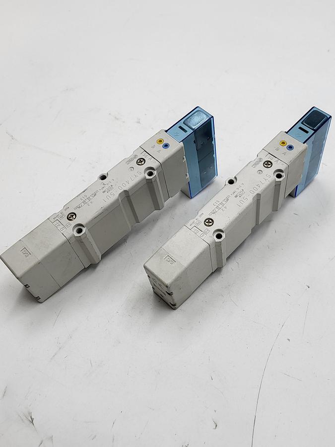 Used SMC SY7400-5U1-NA solenoid valve