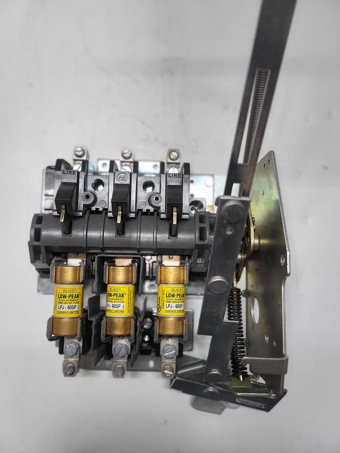 Used Allen Bradley 1494V-DS60 & 1494-V-FS60 Disconnect Switch