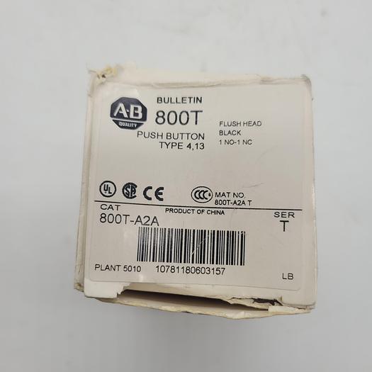 Allen-Bradley Bulletin 800T-A2A Push Button