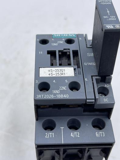 Used Siemens 3RT2026-1BB40