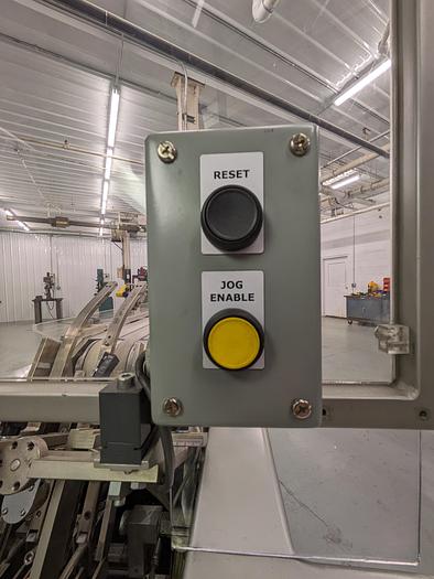 Used PMM intermittent motion horizontal cartoner