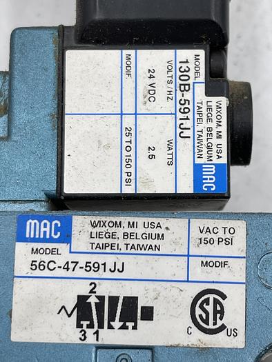 Used Mac 56C-47-591JJ, 130B-591JJ