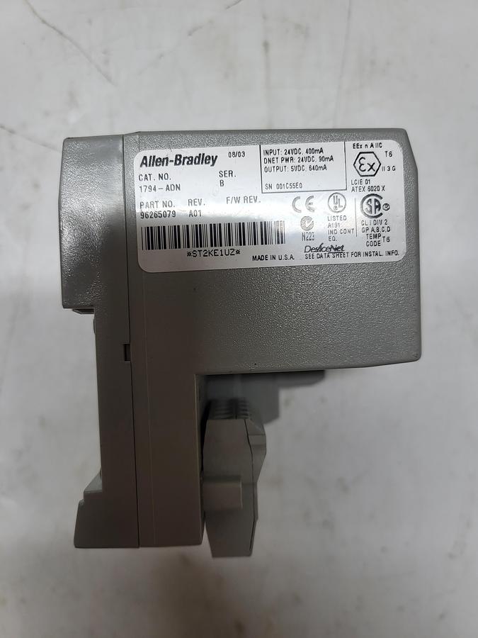 Used Allen-Bradley Devicenet 1794-ADN Ser.B