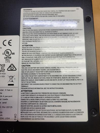 Allen-Bradley 1609-B600N Ser.A Uninterruptible Power Power Supply *New* Not in Box