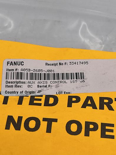 Used FANUC A05B-2605-J001