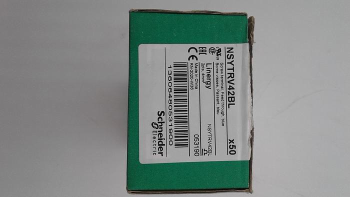 Linergy Screw Terminal,feed through, blue borne vissee, Passant, bleu 053190