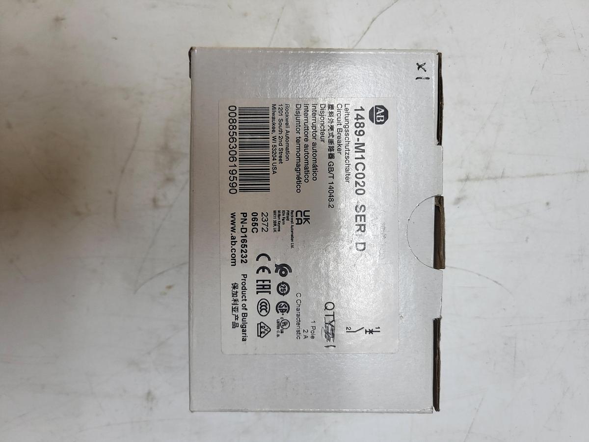 Allen-Bradley 1489-M1C020 Ser.D New!