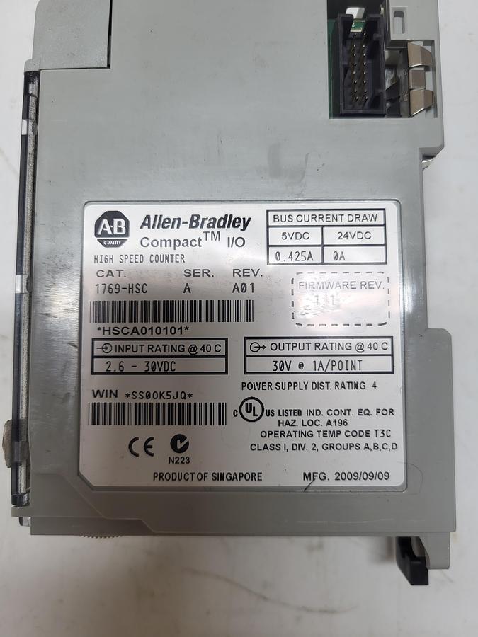 Used Allen-Bradley High Speed Counter 1769-HSC Ser.A