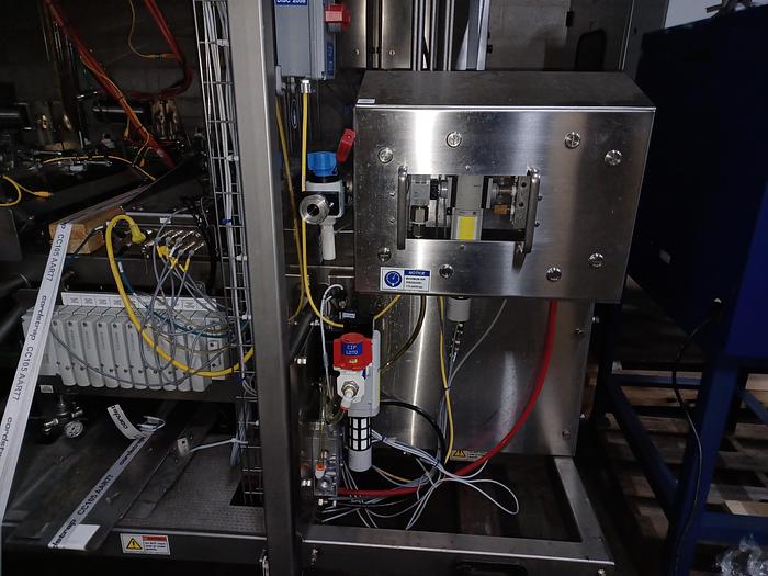 Used RA JONES Autoprod CF-840 Inline indexing filler, sealer and/or overcapper