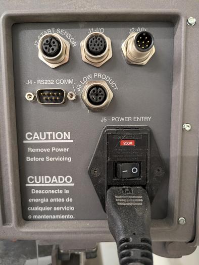 Used Multifeeder MFT 350IP# with ADT350XLT auto drop table