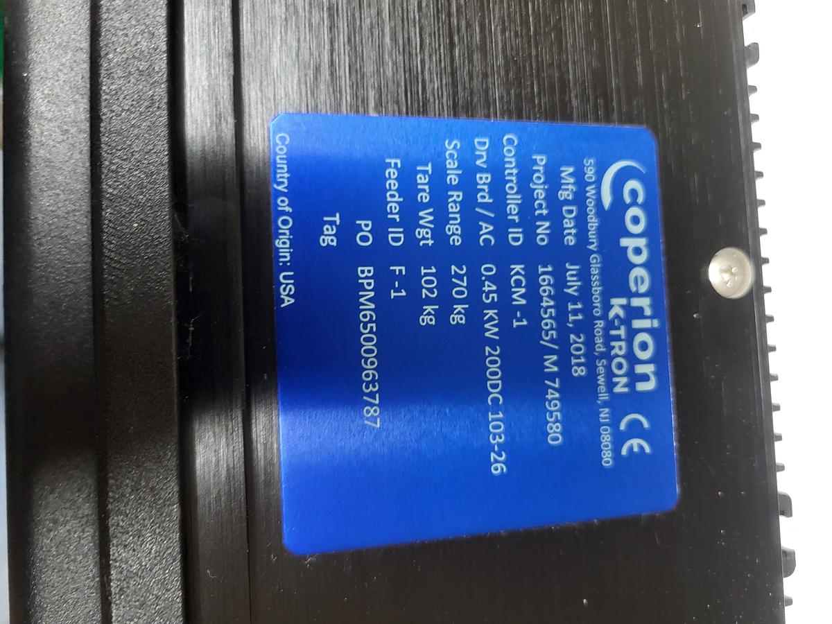 Coperion K-Tron 1664565/ M 749580 NEW! Opened Box!