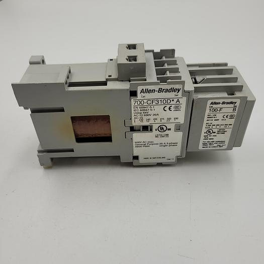 Used ALLEN BRADLEY 700-CF310D* SER A & 100-F SER B