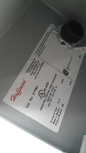 Used Hoffman Enclosure Industrial Control Panel Enclosure E1PBX