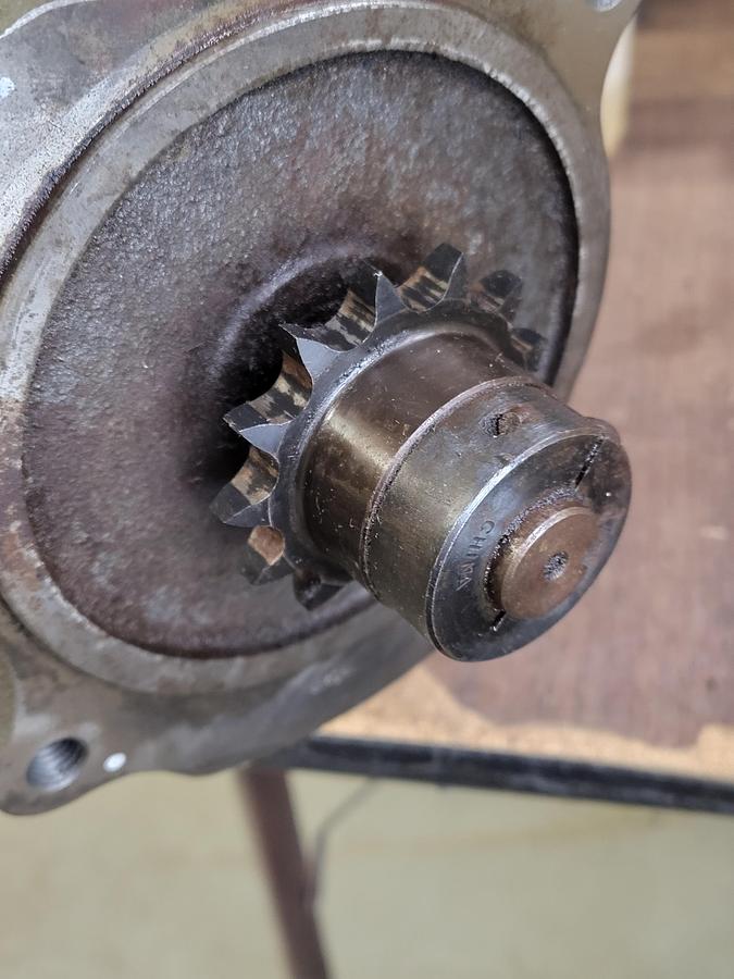 Used Baldor conveyor motor/trans .37 KW 1750 rpm TEFC Frame: D80C / 34-6545-3674G1 TRANS: CAT FX1-05-80C-56CZ / GR0222C032