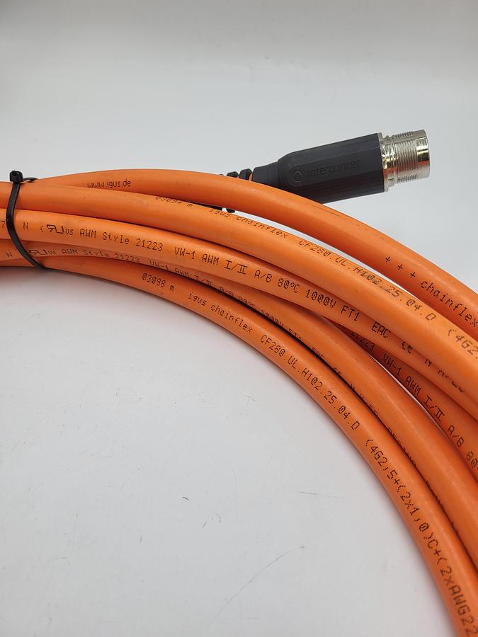 IGUS chainflex CF280 UL H102-25-04-D   1000V E310776 AWM style 21223 vw-1   30' long