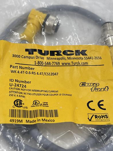 Turck WK 4.4T-0.6-RS 4.4T/CS12047