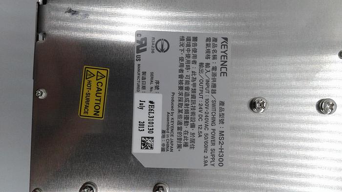 Used KEYENCE MS2-H300 Switching power supply 