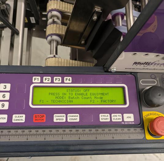 Used Multi feeder MFT 350 V3  friction feeder