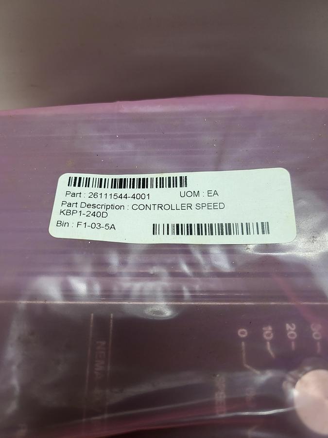 Refurbished Penta-Drive DC Motor 26111544-4001 Controller Speed