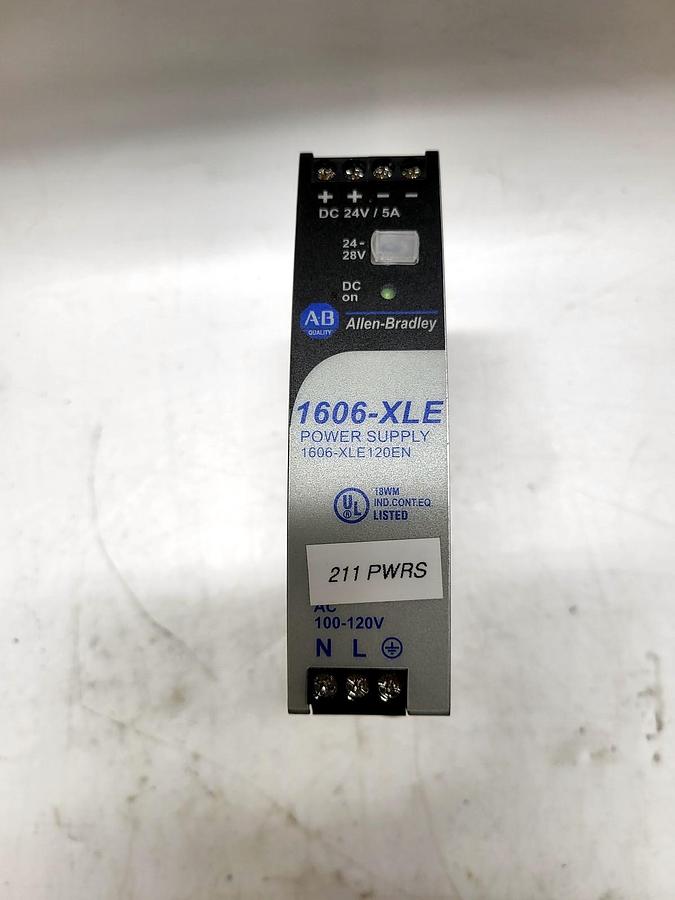 Allen-Bradley 1606-XLE120EN nameplate