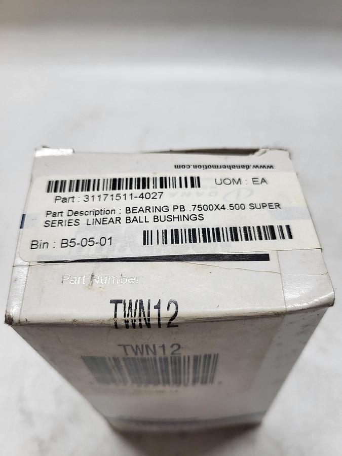 Thomson TWN12 31171511-4027 Bearing PB