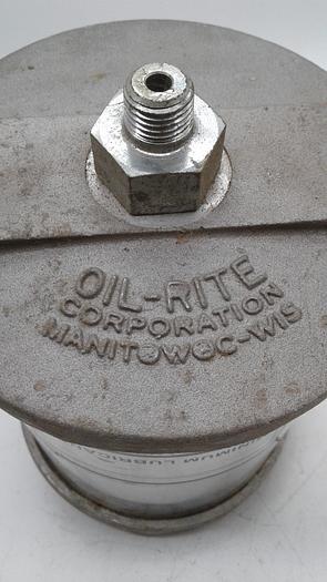 Used OilRIght Corporation B518-13 Constant Level Lubricator 9oz Pyrex