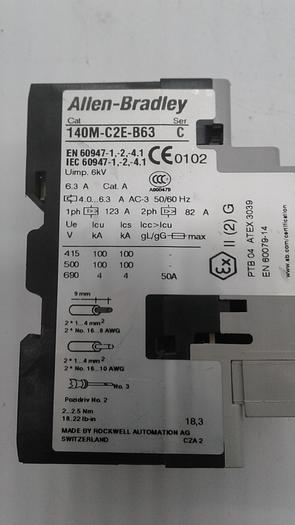 Used Allen-Bradley 140M-C2E-B63