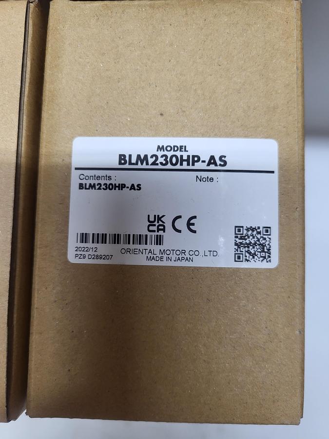 Oriental Motor BLM230HP-AS