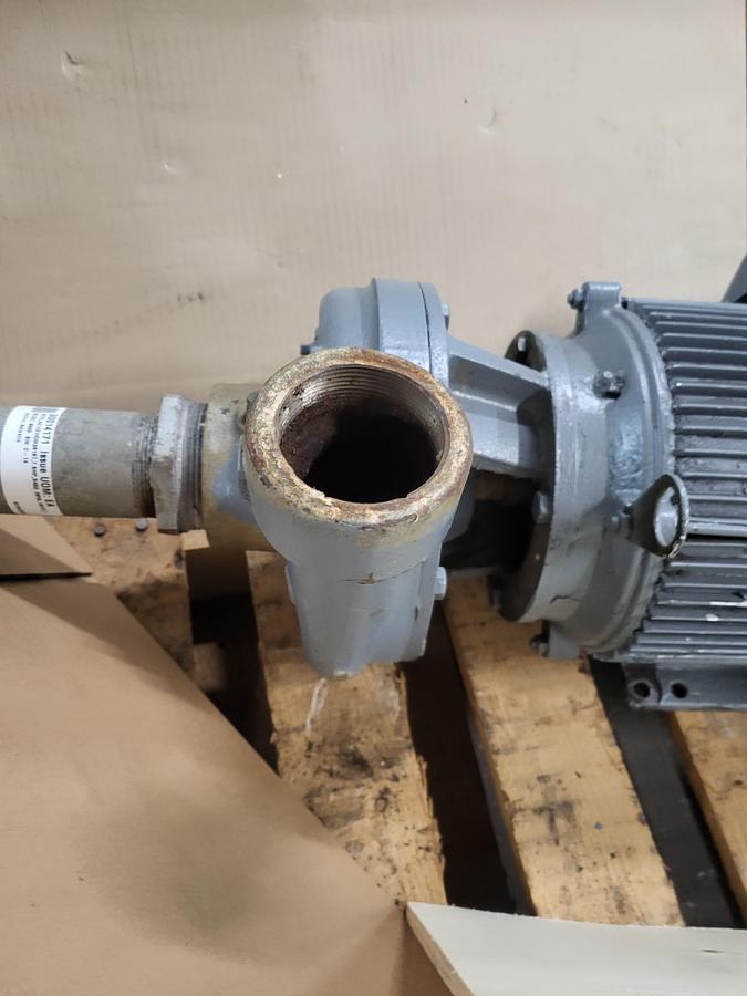 Used US Electrical Motor 7.5 HP Model 5720A frame 184JM 3465 RPM & Deming Pump 4359200094