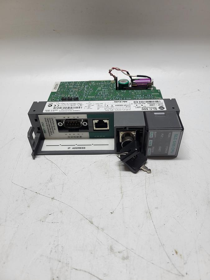 Used Allen-Bradley SLC500 Processor Unit 1747-L552 Ser.B