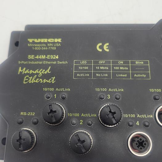 Turck SE-44M-E924 Managed Ethernet